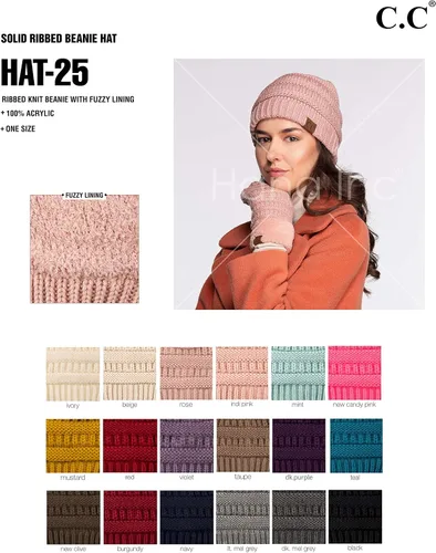 Vista 7 de Conjunto de 2 guantes de punto con forro polar Sherpa cálido de invierno para mujer
