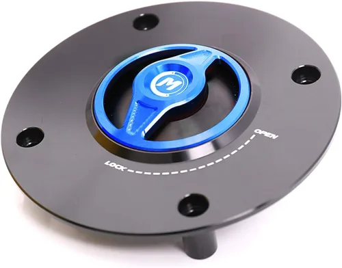 Vista 8 de Tapa de combustible de gas de liberación rápida CNC REVO negra compatible con GSX-R 600 97-03 GSX-R 750 96-03 GSX-R 1000 01-02 V Strom 650 1000