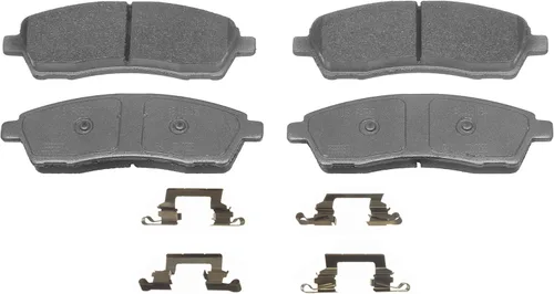Vista 9 de Wagner QS ZX757 - Juego de pastillas de freno de disco, bordes biselados para paradas suaves y silenciosas, se adapta a Ford F-250 Super Duty
