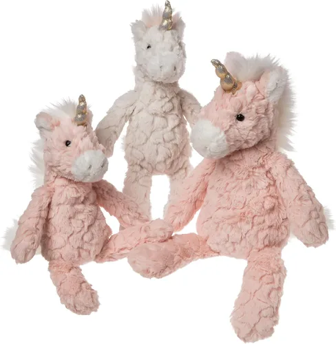 Vista 2 de Mary Meyer - Masilla de peluche color crema, unicornio, 10 pulgadas