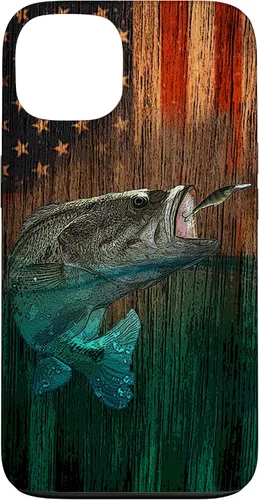 Vista 7 de iPhone 16 Largemouth Bass pesca pescadores caso