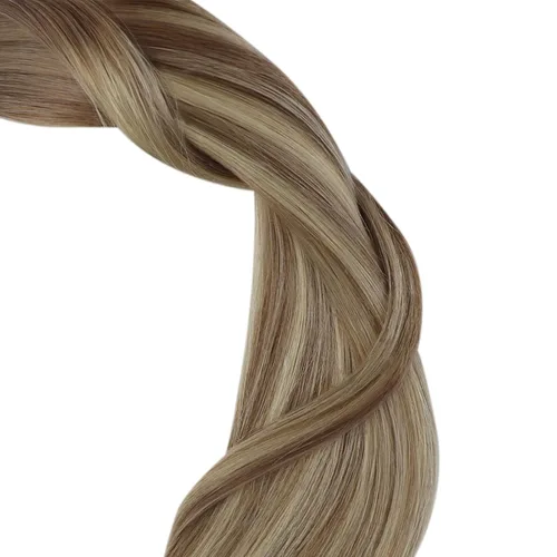Vista 183 de YoungSee Extensiones de Cabello Humano con Cinta Balayage Extensiones de Cabello con Cinta Marrón Oscuro Extensiones de Cabello con Cinta Ombre