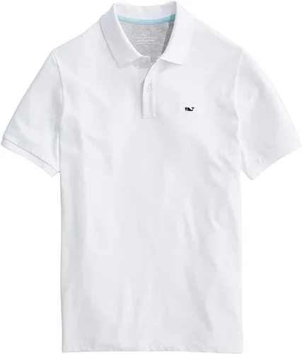 Vista 3 de vineyard vines Polo de piqué de manga corta Edgartown para hombre