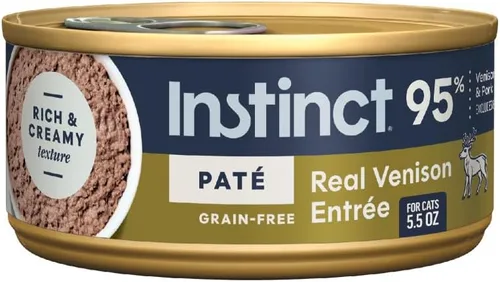 Vista 23 de Instinct Original Paté - Alimento húmedo para gatos, receta sin granos, pollo real, 3 onzas (paquete de 24)
