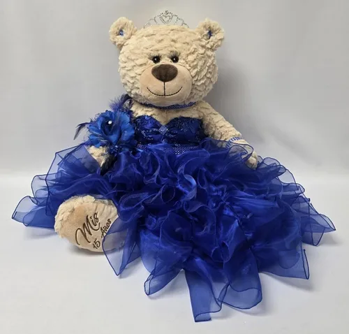 Vista 11 de KINNEX COLLECTIONS SINCE 1997 20" Quince Anos Quinceanera Last Doll Osito de peluche con vestido (pieza central) ~ ARC16832-4R (azul bebé)