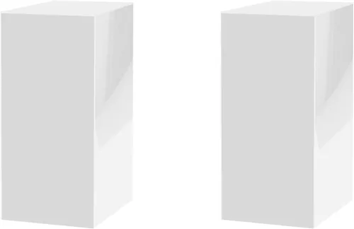Vista 21 de Caja elevadora de acrílico de 12 x 12 x 16 pulgadas, trono transparente con un lado abierto sin tapa, versátil rectangular Lucite para productos al