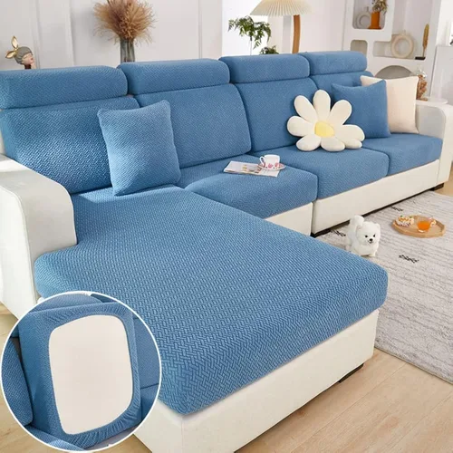 Vista 11 de Jonuiony Funda universal para sofá, funda de sofá resistente al desgaste, funda de sofá modular en forma de L, funda de diván separado para sofá