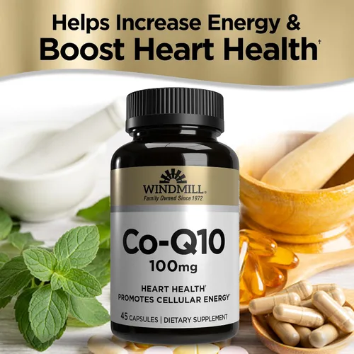 Vista 3 de Windmill Windmill Coenzyme Co-Q10 100 mg Caps 30'S Windmill