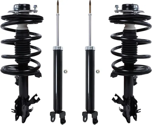 Vista 74 de Detroit Axle - Kit de amortiguadores de 4 puntales para Ford Escape 14-19, 2 puntales delanteros con resorte helicoidal 2 amortiguadores traseros