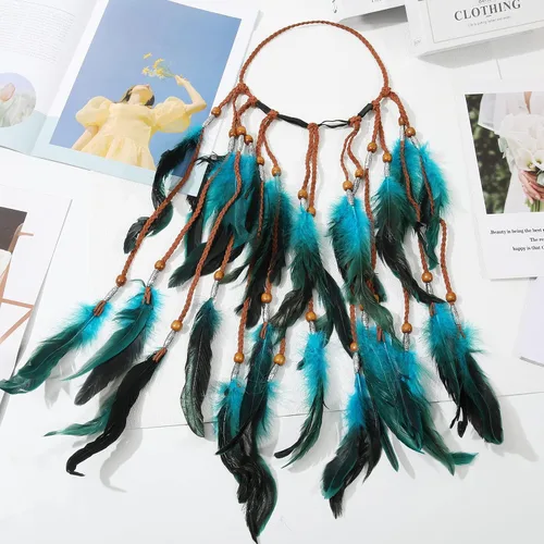 Vista 8 de AWAYTR Juego de 3 piezas de disfraz hippie para mujer, diadema de flores bohemias de los años 70, collar dorado con signo de la paz, lentes de sol