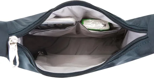 Vista 4 de Travelon Bolsa bandolera clásica antirrobo esencial, color negro