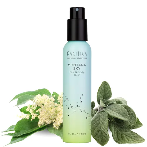 Vista 17 de Pacifica Perfume para el Cabello y Spray de Fragancia Corporal - Blue Moon con Lavanda y Grosella – Sin Alcohol, Vegano y Libre de Crueldad Animal