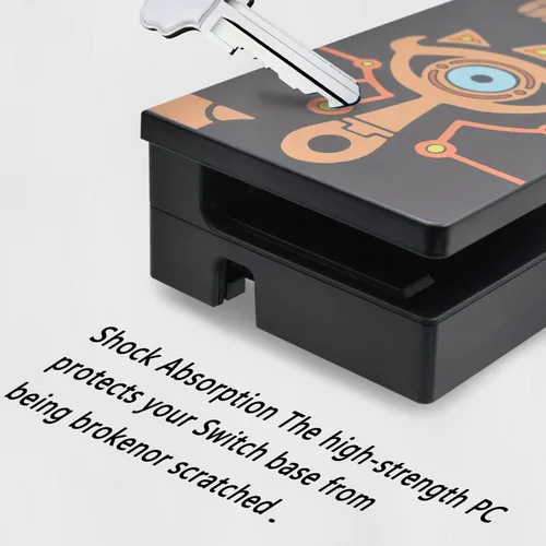 Vista 3 de Cubierta de muelle para Zelda, cubierta de muelle compatible con Nintendo Switch, para accesorios de juego Zelda, carcasa de panel duro