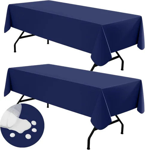 Vista 40 de homing - Mantel cuadrado de vinilo, mantel de plástico impermeable y a prueba de derrames con respaldo de franela, cubierta de mesa fácil de limpiar