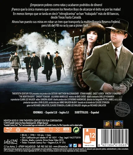 Vista 2 de The Newton Boys Blu-Ray, Reg.ABC Import - Spain