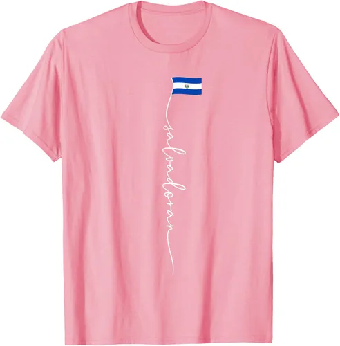 Vista 71 de Camiseta con la bandera salvadoreña de El Salvador