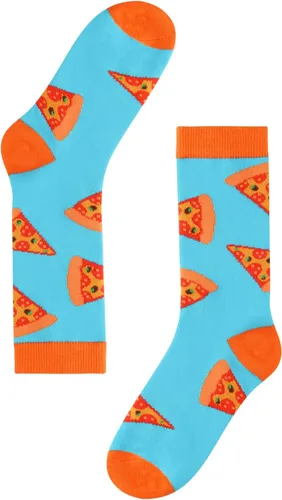 Vista 4 de ALANGDUO Calcetines altos novedosos para niños y niñas, paquete de 4 divertidos calcetines de algodón locos para niños, calcetines casuales