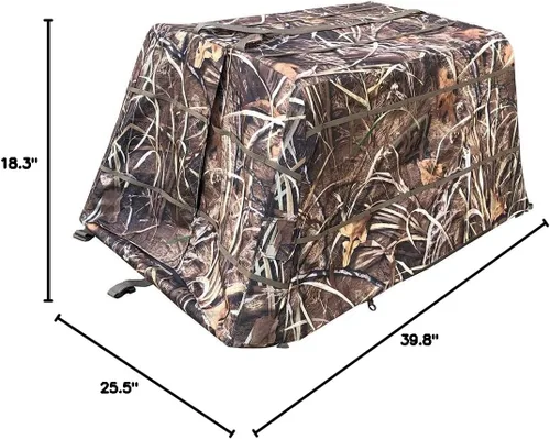 Vista 6 de Persiana de tierra Doghouse para caza de aves acuáticas