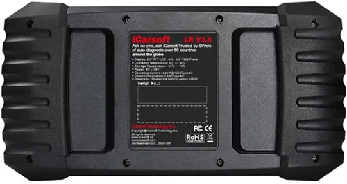 Vista 4 de iCarsoft LR V3.0 para Land Rover/herramienta de diagnóstico de Jaguar con el VIN/prueba rápida/prueba de actuación auto