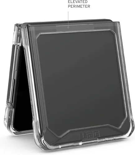 Vista 9 de URBAN ARMOR GEAR [Versión actualizada] Funda UAG para Samsung Galaxy Z Flip 5 2023 Plyo Ice, funda protectora resistente y resistente a caídas
