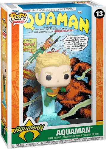 Vista 2 de Funko Portadas de cómics: DC - Aquaman