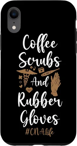 Vista 24 de iPhone 16 CNA Nurse Certified Nursing Assistant Coffee Coffee Scrubs & Case
