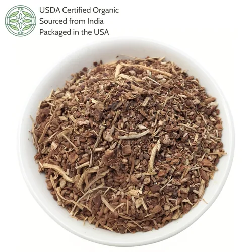 Vista 2 de Elanen Naturals Raíz de zarzaparrilla orgánica de 1 libra (16 onzas), té de sarsaparrilla indio orgánico certificado por USDA, hemidesmus indicus