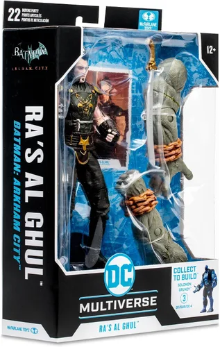 Vista 5 de McFarlane Toys - DC Gaming Build-A 7IN Figuras WV1 - Arkham City - RA'S AL GHUL