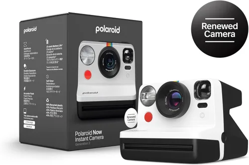 Vista 8 de Cámara instantánea Polaroid Now I-Type reacondicionada - Negro & Blanco (Renovado Premium) (9167)