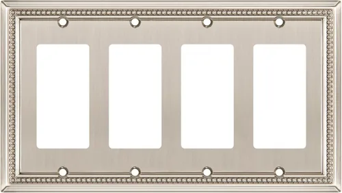Vista 108 de Henne Bery Sunken Pearls Placa de Pared Decorativa de Servicio Pesado Placa de Interruptor Cubierta de Tomacorriente