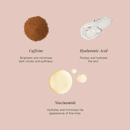 Vista 4 de Jouer Luminize Dark Circle Correcting & Suavizar Parches Ojos, Parche de Ojos de Cafeína para Ojeras e Hinchazón, Parche de Máscara Debajo