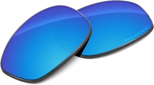 Vista 2 de Tintart Lentes de repuesto de rendimiento compatibles con Oakley Straight Jacket 2007 polarizado grabado
