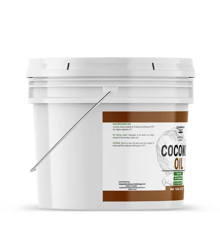 Vista 3 de Sin pretensiones, aceite de coco, 1 galón