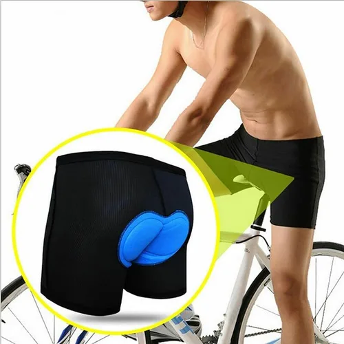 Vista 8 de THE PERFECT PART Pantalones cortos de ciclismo para hombre con diseño acolchado 3D, pantalones cortos de ciclismo para hombres y mujeres