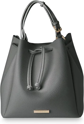 Vista 2 de KATIE LOXTON Bolso bandolera de cuero vegano con cordón para mujer