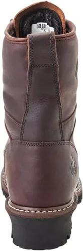 Vista 2 de Botas de trabajo impermeables para hombre Georgia Boot con cordones de punta a punta