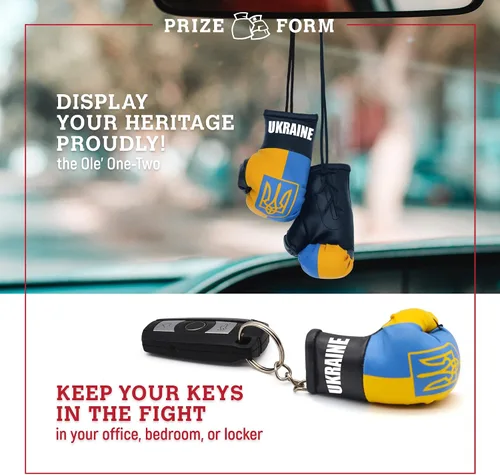 Vista 2 de Mini guantes de boxeo