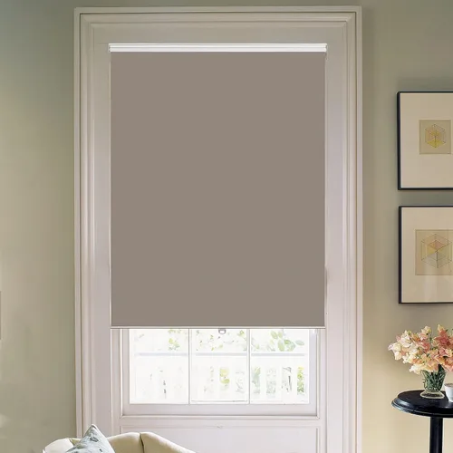 Vista 2 de Joydeco Persianas enrollables opacas sin cordón para oscurecer la habitación, persianas enrolladas con sistema de resorte, protección UV, persianas