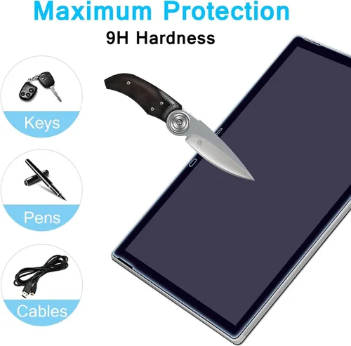 Vista 6 de Megoo Protector de pantalla para Surface Book 2/Book1 de 13.5 pulgadas (2017-2019), protector de vidrio premium, resistente a los rayones