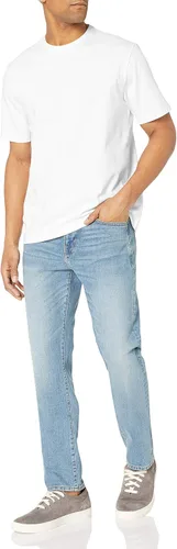 Vista 5 de Tienda Essentials Men's Short-Sleeve Crewneck T-Shirt, Pack of 2