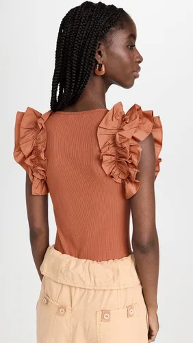 Vista 3 de Ulla Johnson Top Koa para mujer