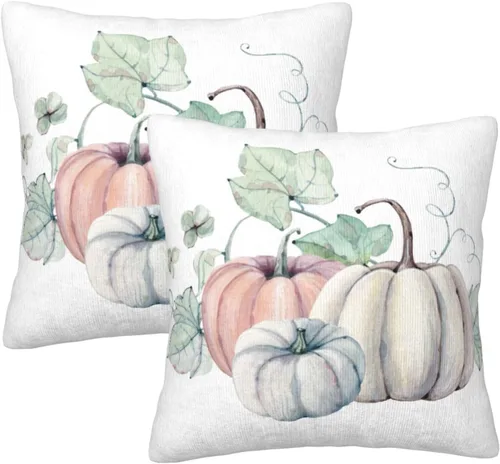 Vista 18 de Fundas de Almohada Flor de Pascua Dorada Copo de Nieve Navidad Xmas Juego de 2 Fundas de Almohadas Cuadradas Funda de Cojín Fundas de Almohadas