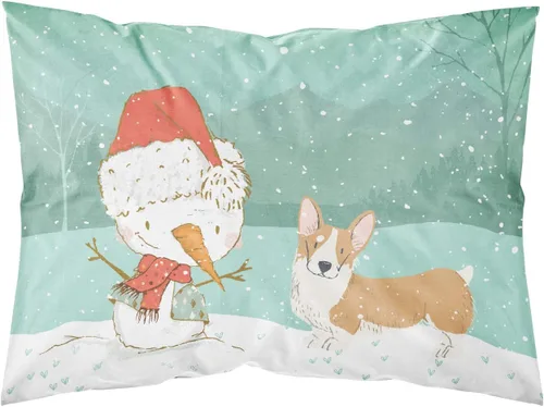 Vista 80 de Caroline's Treasures BB7625PILLOWCASE - Funda de almohada decorativa de tela con texto en inglés "Welcome Friends" Airedale Terrier estándar