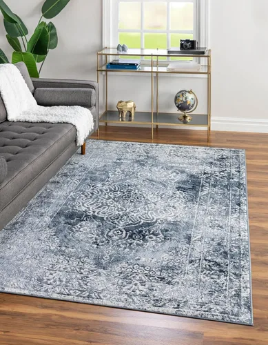 Vista 12 de Unique Loom Oxford Collection Alfombra de área Bodleian (2' x 3' 1", rectangular, beige/marfil)