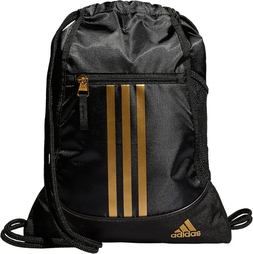 Vista 37 de adidas Alliance Sackpack - Mochila con cordón para deportes, bolsa de Negro/2