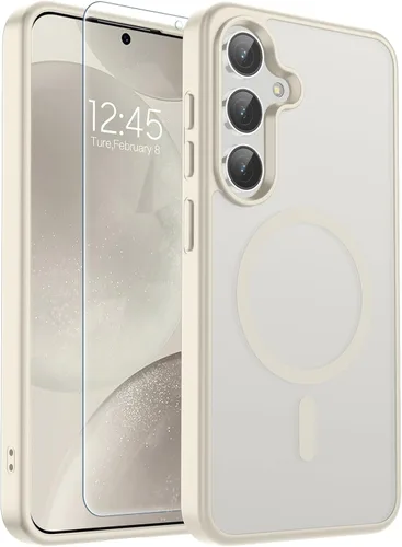 Vista 190 de SUPFINE Funda magnética para Google Pixel 10 Pro XL con protector de pantalla (imanes integrados) (protección contra caídas de grado militar)