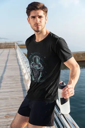 Vista 4 de MATXSOMAX Camisetas gráficas para hombre camisetas de astronauta camisetas gráficas de diseño genial para hombre