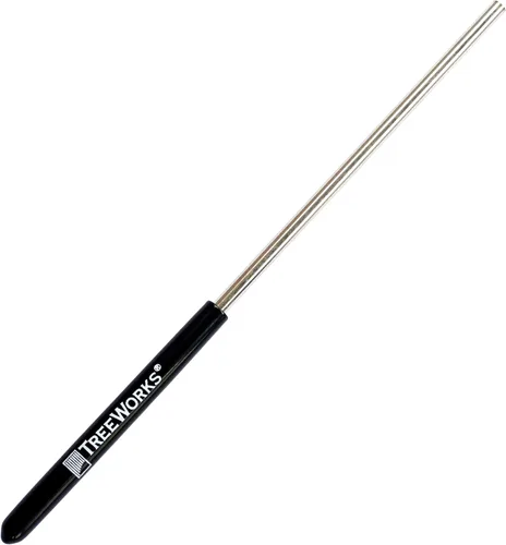 Vista 9 de TreeWorks Golpeador triangular, fabricado en Estados Unidos, acero inoxidable, accesorio profesional para instrumentos musicales de percusión