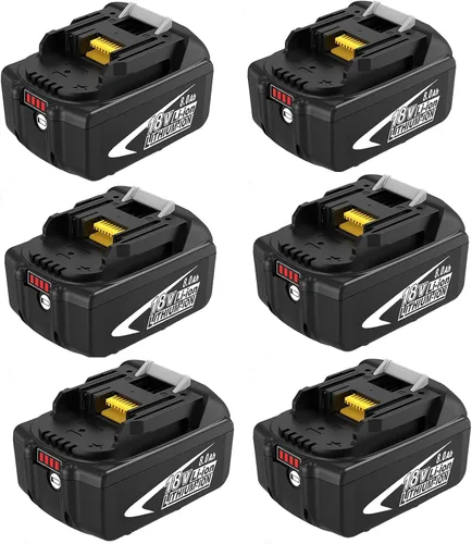 Vista 9 de Paquete de 2 piezas de repuesto de alta capacidad de 8000 mAh para batería