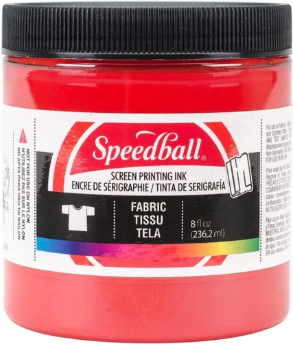 Vista 22 de Speedball Tinta de impresión de pantalla de tela, 8 onzas, color negro para impresión de camisetas y serigrafía